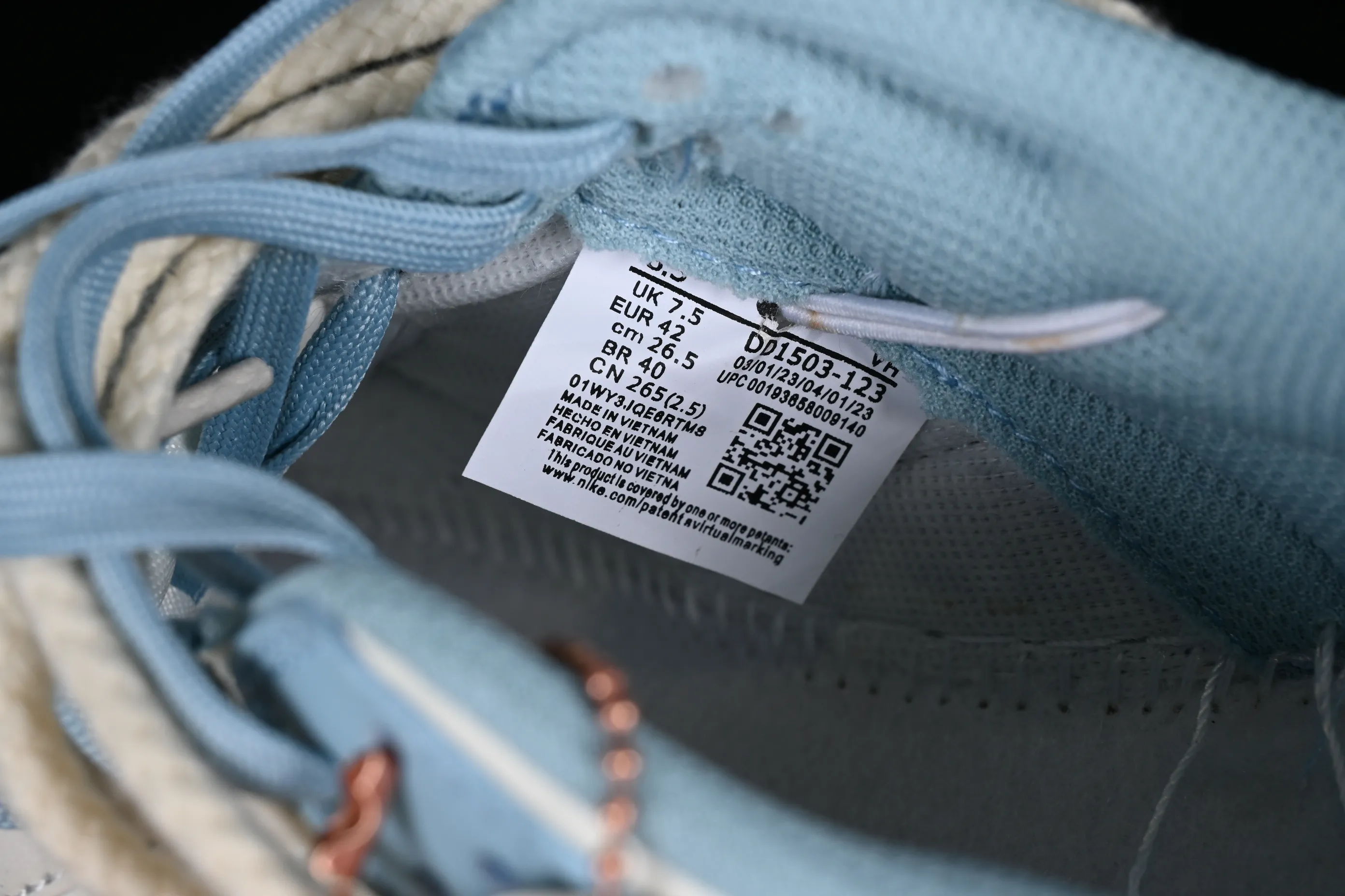 All Categories Nk SB Dunk Series Nk SB Dunk Low Low-top sneakers Nk Dunk Low Summer Stars Sea Salt Milk Ice Customized version of deconstructed strap casual sneakers DD1503-123